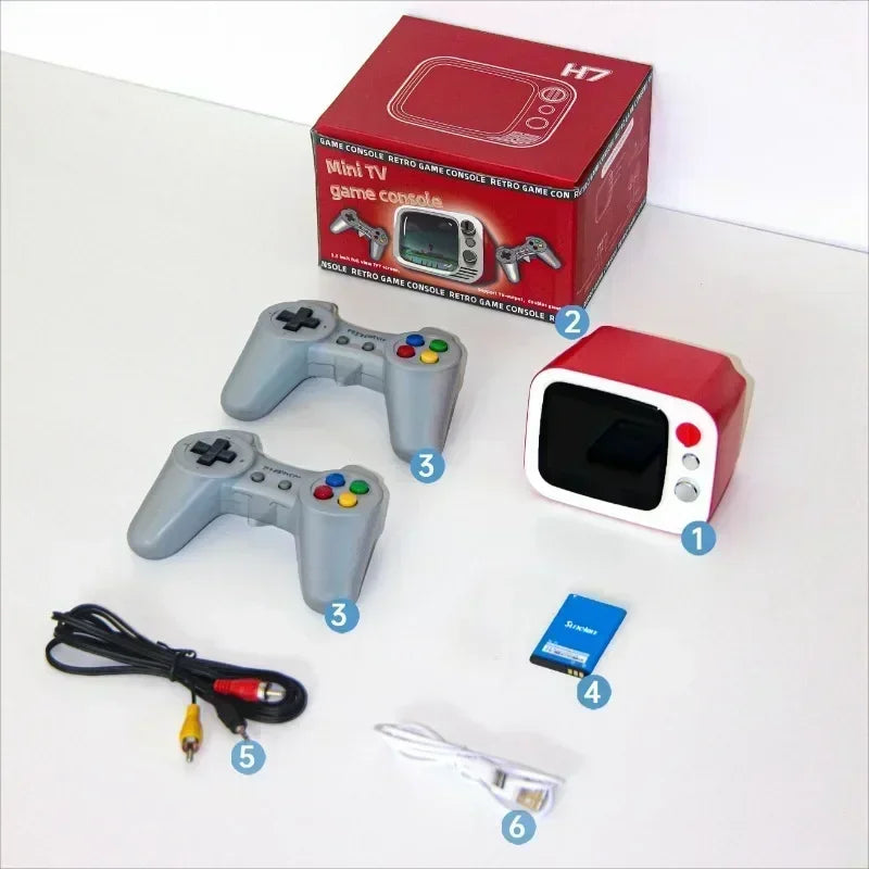 H7 Retro Handheld Game Console with 740 Classic Games