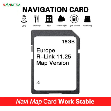 Navigation Carminat R-Link 11.25 &ndash; 2024 Europe Map Upgrade for Renault