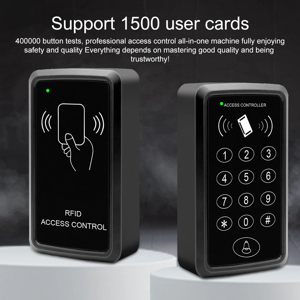 125KHz RFID Card Access System &ndash; Card Or Password Access
