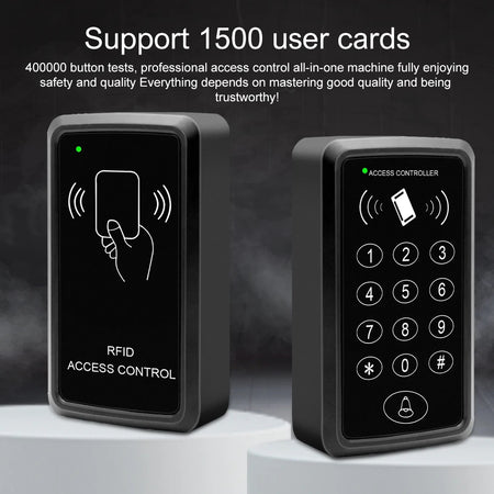 125KHz RFID Card Access System &ndash; Card Or Password Access