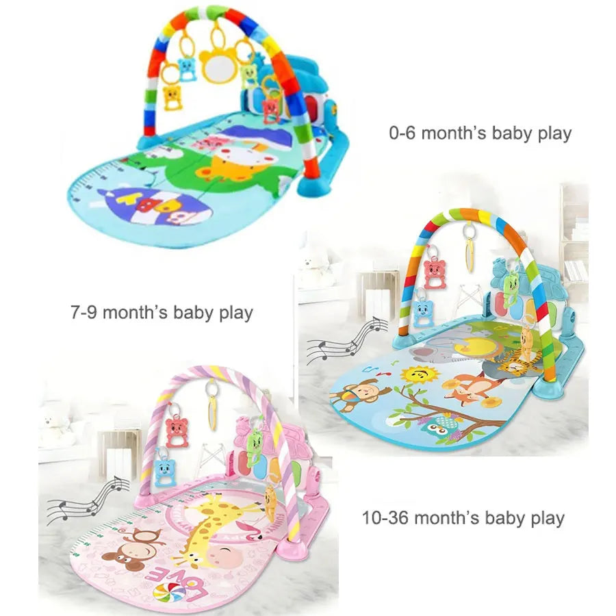 Baby Activity Gym - Musical Piano Keyboard Play Mat