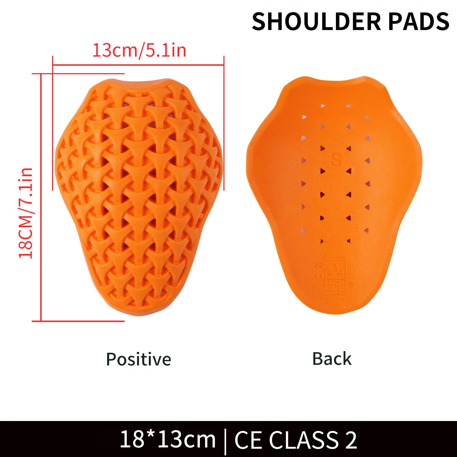 WOSAWE CE Motorcycle Back Protector &ndash; High Elasticity