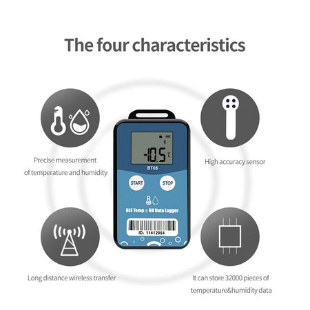 Bluetooth Temperature Humidity Data Logger BT06 &ndash; PDF