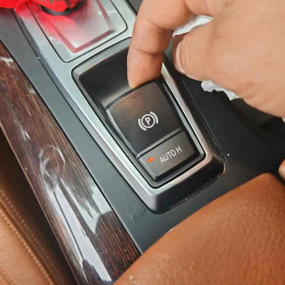 P Button Auto H Control Switch Cover For BMW X5 X6 E70 E71 F15 F16