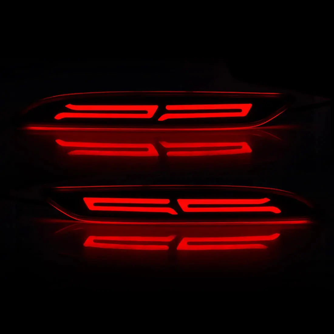 LED Rear Bumper Reflector Light For Chevrolet Cavalier 2020 2021 2022 Brake Warning Dynamic Turn Signal Lamp Car Accessories 12V by InterCyprus Trading Ltd