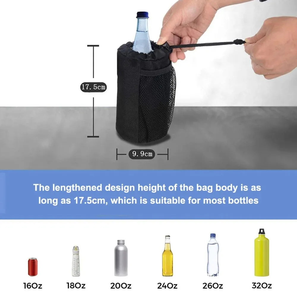 Insulated Motorcycle Cup Holder &ndash; Universal Handlebar Convenience