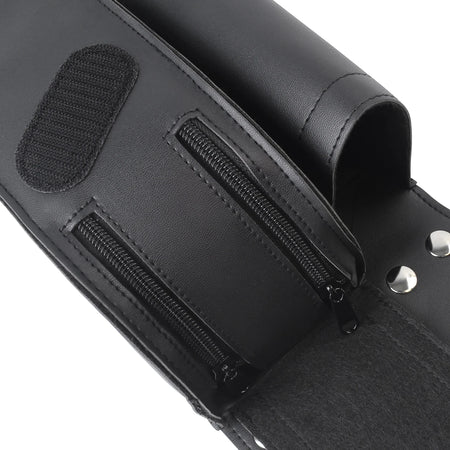 Motorcycle Saddlebag Guard Crash Bar Bag &ndash; Durable PU Leather Construction