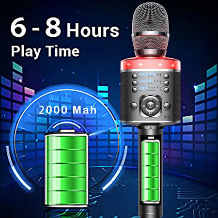 Karaoke Microphone Bluetooth Wireless Mic &ndash; Ultra Portable