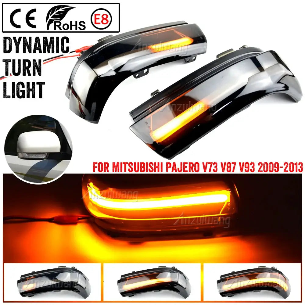 LED Side Mirror Turn Signal For Mitsubishi Pajero V73 V77 V93 V97 by InterCyprus Trading Ltd