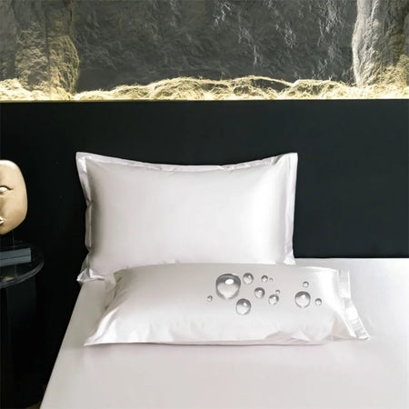 Waterproof Silk Silky Stain Pillowcase &ndash; Luxurious Mulberry Silk Protection