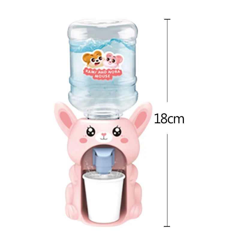 Mini Dual Water Dispenser Toy for Kids - Fun Pink &amp; Blue Kitchen Play