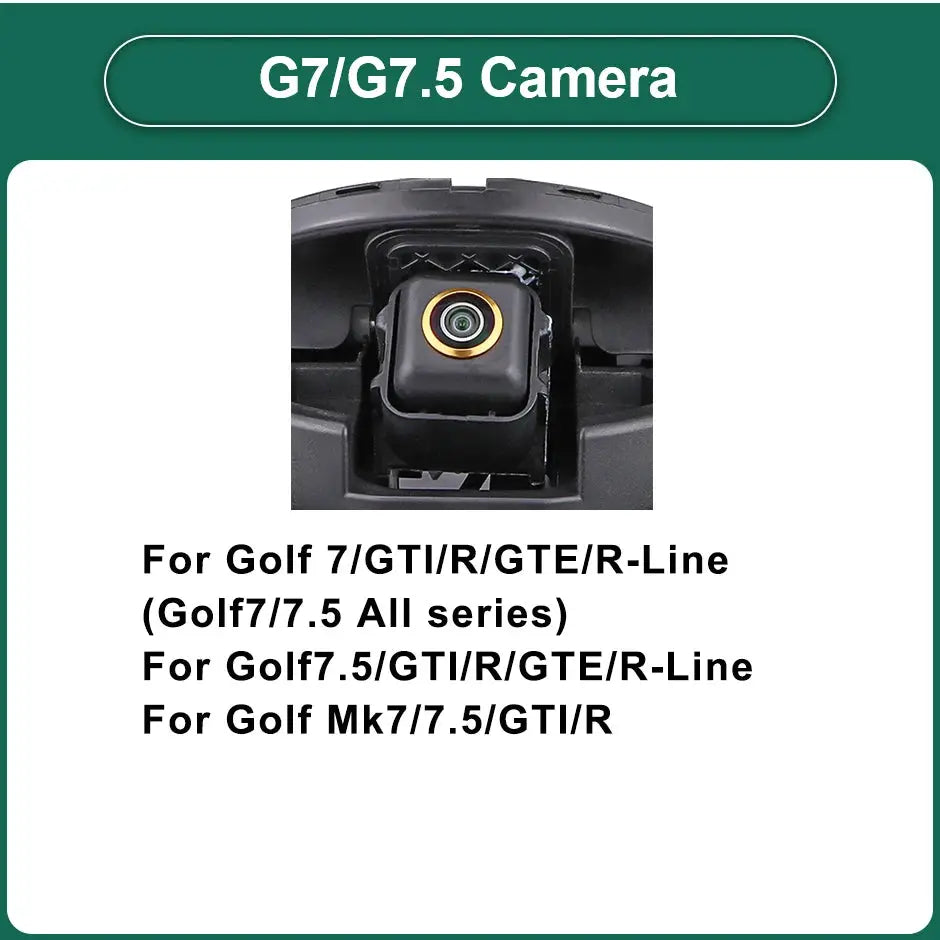 GreenYi 170° AHD 1080P Flip Emblem Car Reverse Backup Camera for VW Passat CC Golf 6/7/8 Magotan B6/B7/B8 Polo Beetle EOS T-roc by InterCyprus Trading Ltd