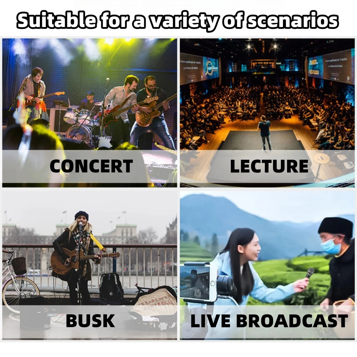 M-VAVE WP-7 Wireless Microphone &ndash; Ultra Low Latency