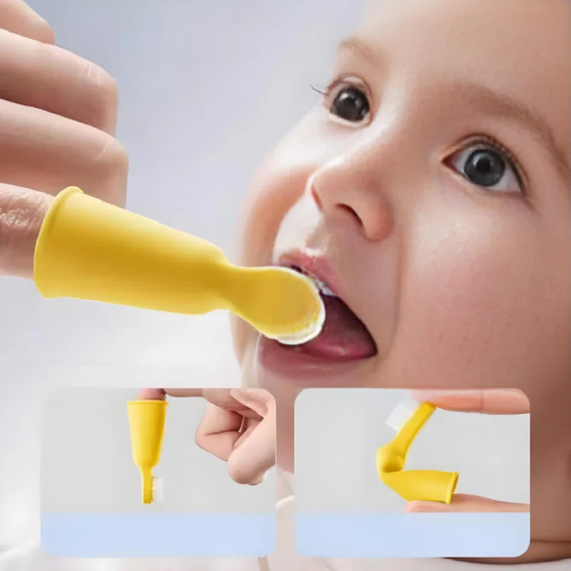 NoEnName_Null Baby Silicone Finger Toothbrush for Oral Care