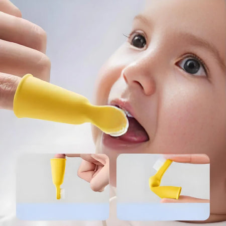 NoEnName_Null Baby Silicone Finger Toothbrush for Oral Care