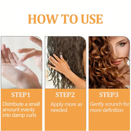 Water Ice Levin Curl Cream Hair Mask &ndash; Quick Repair for Damaged Curly Hair