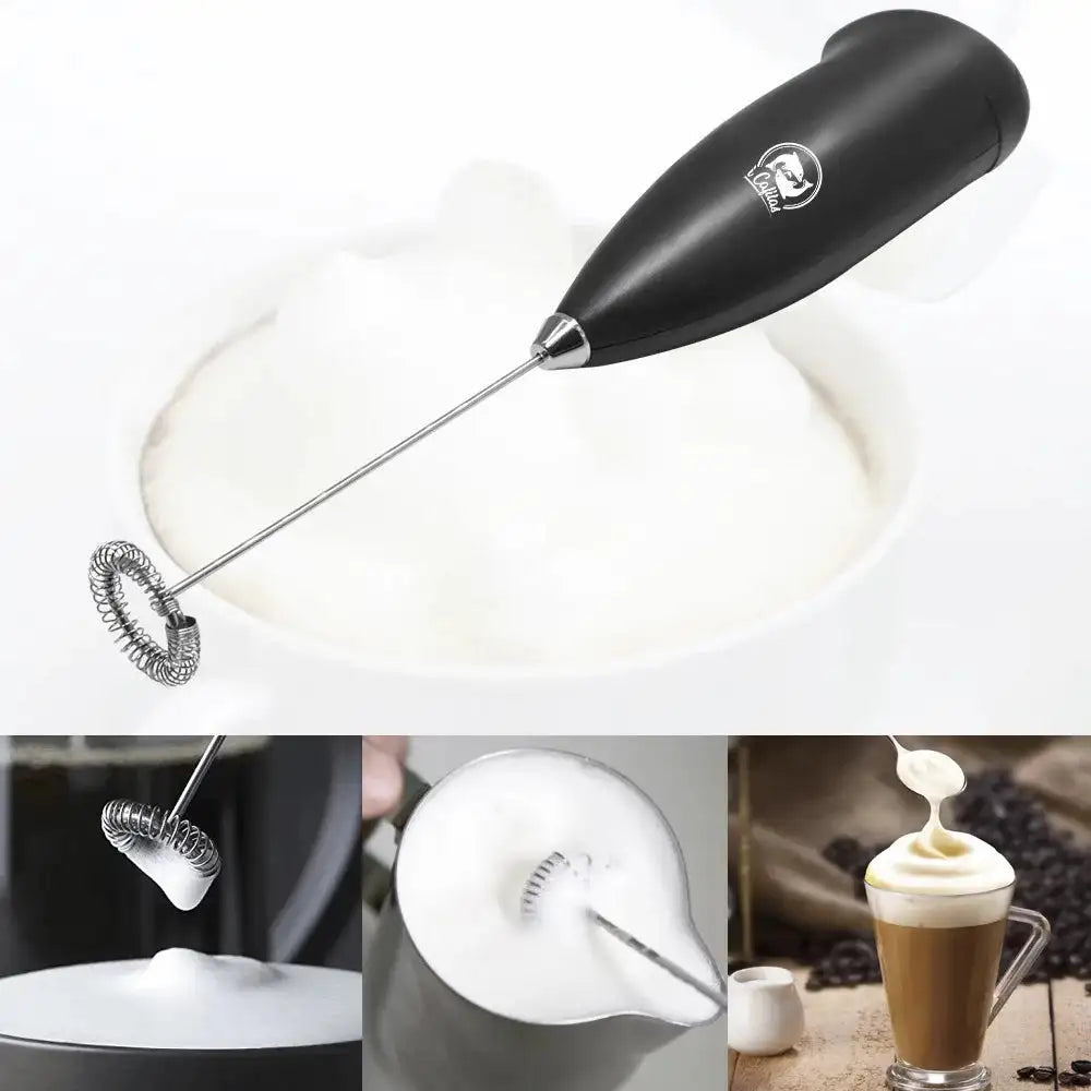 Electric Milk Frother Handheld Mini Foamer For Coffee