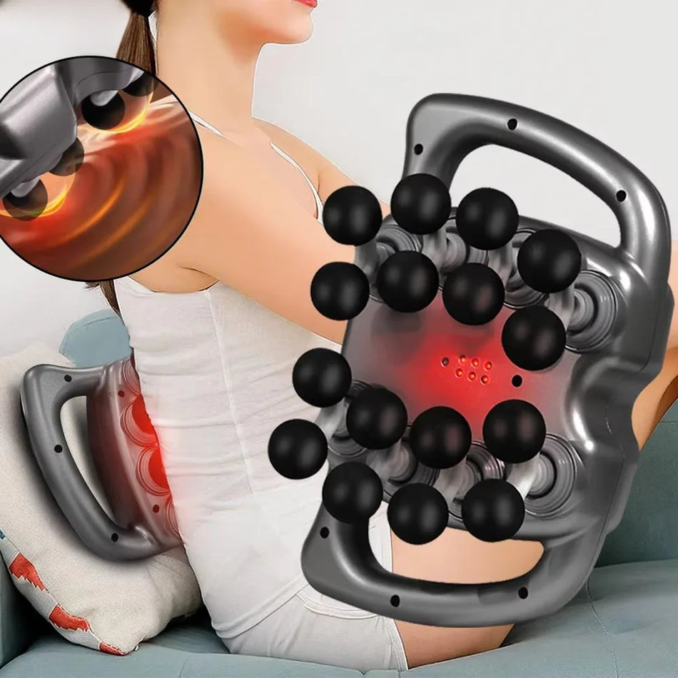 Fascia Gun 16-Head Muscle Massage Gun - Deep Percussion