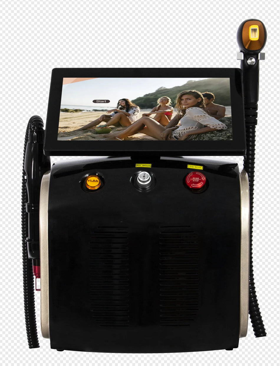 2 i 1 808 3500W diode laser hårfjerning tatoveringsfjernelse