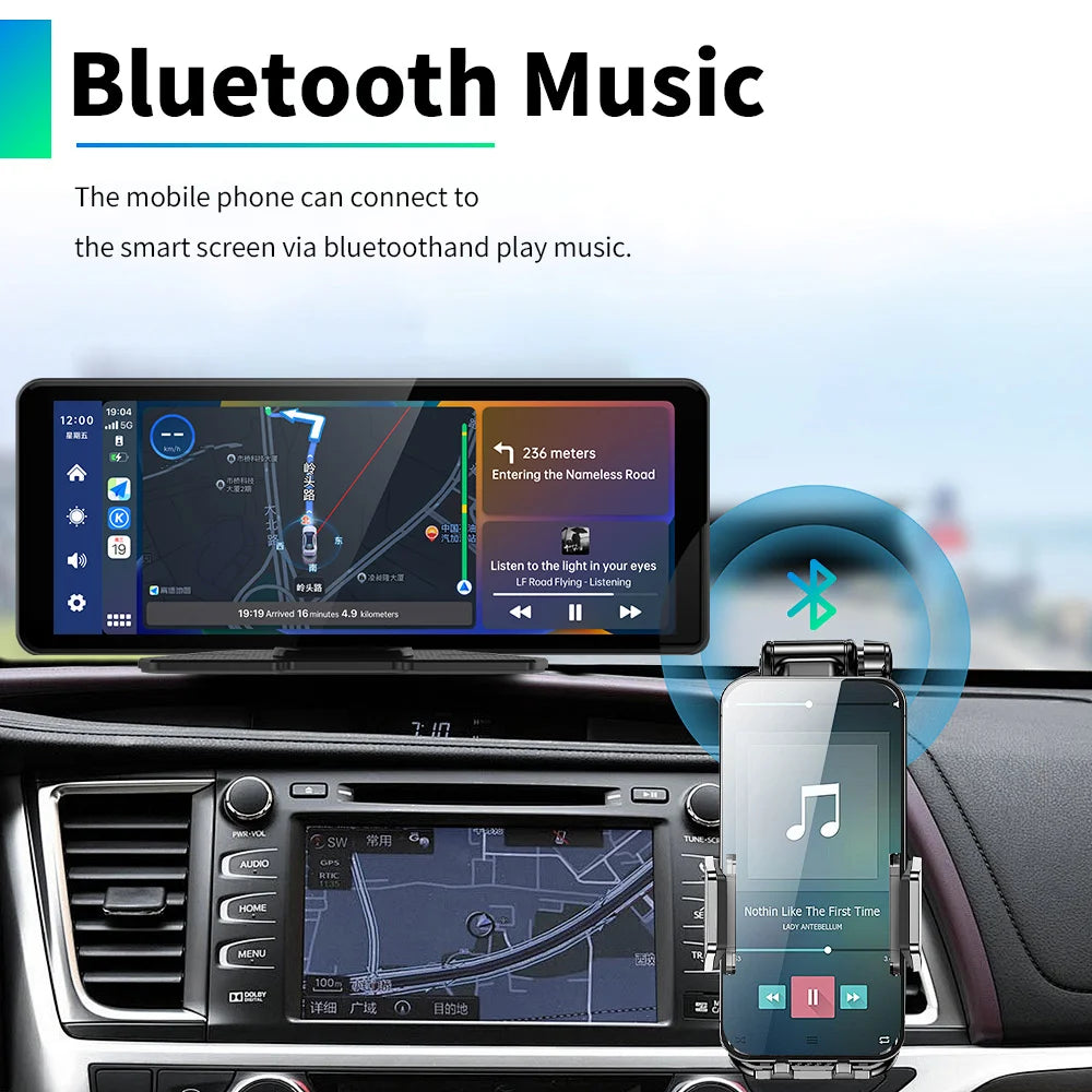 6.86-inch Wireless CarPlay &amp; Android Auto Multimedia Player by JIUYIN