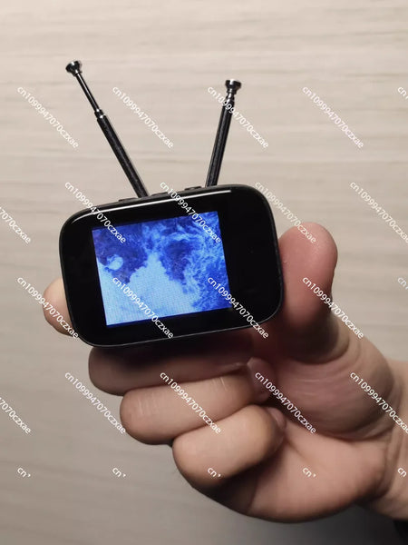 Retro Mini Touch Screen TV &ndash; Customizable Video Content