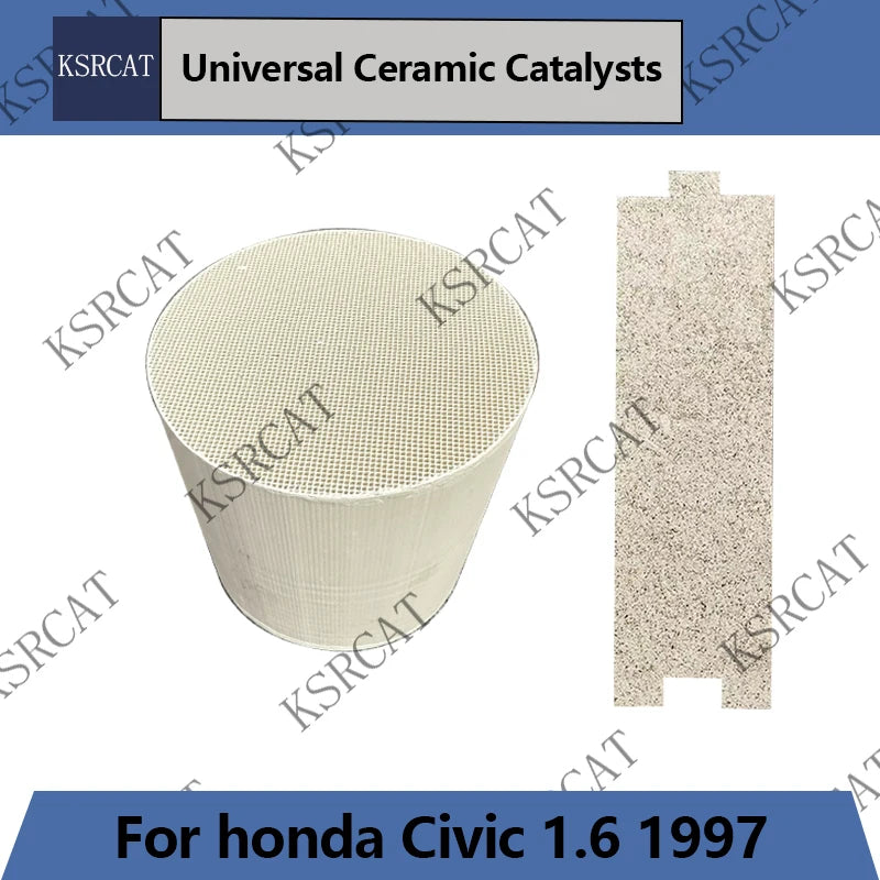Substrat de Catalyseur Céramique en Nid d'Abeille pour Honda Civic 1.6L