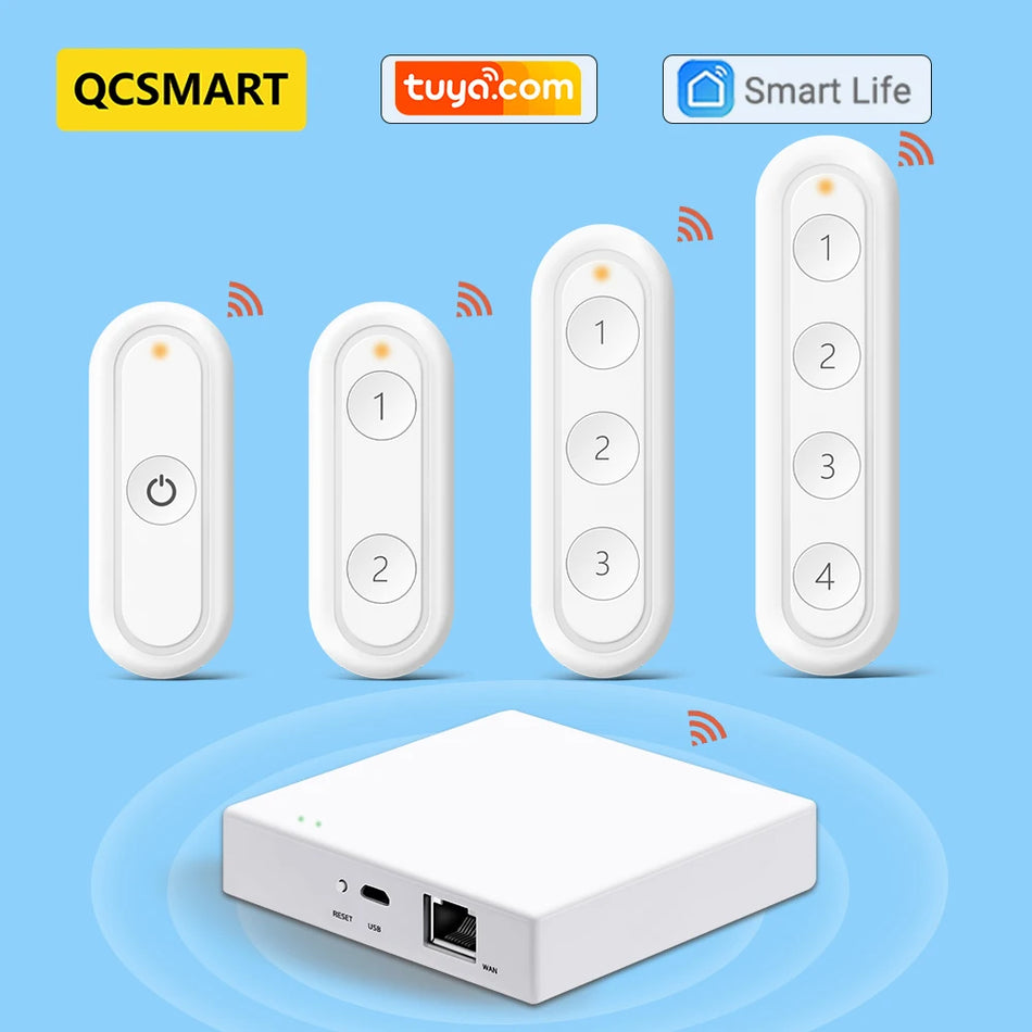 Interruptor de Cena Sem Fios ZigBee 3.0 para a App Smart Life