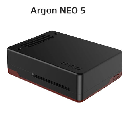 Argon NEO 5 BRED Case &ndash; Built-in PWM Active Cooling Fan NEO 5