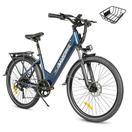 SAMEBIKE RS-A01 &ndash; Long Range 60km Lithium Battery Pack Blue  250W  36V15AH / Poland