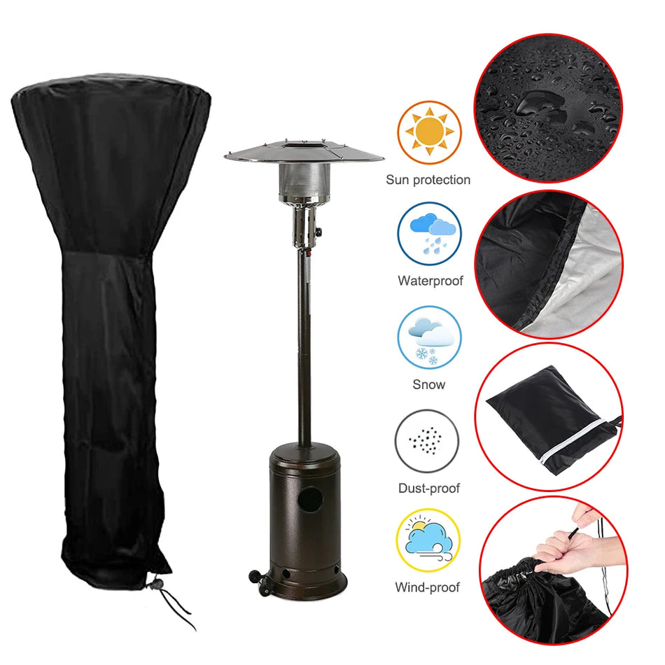 Must Hall Grey Roheline Väliterrassi Kütteseade Kate 210D Oxford