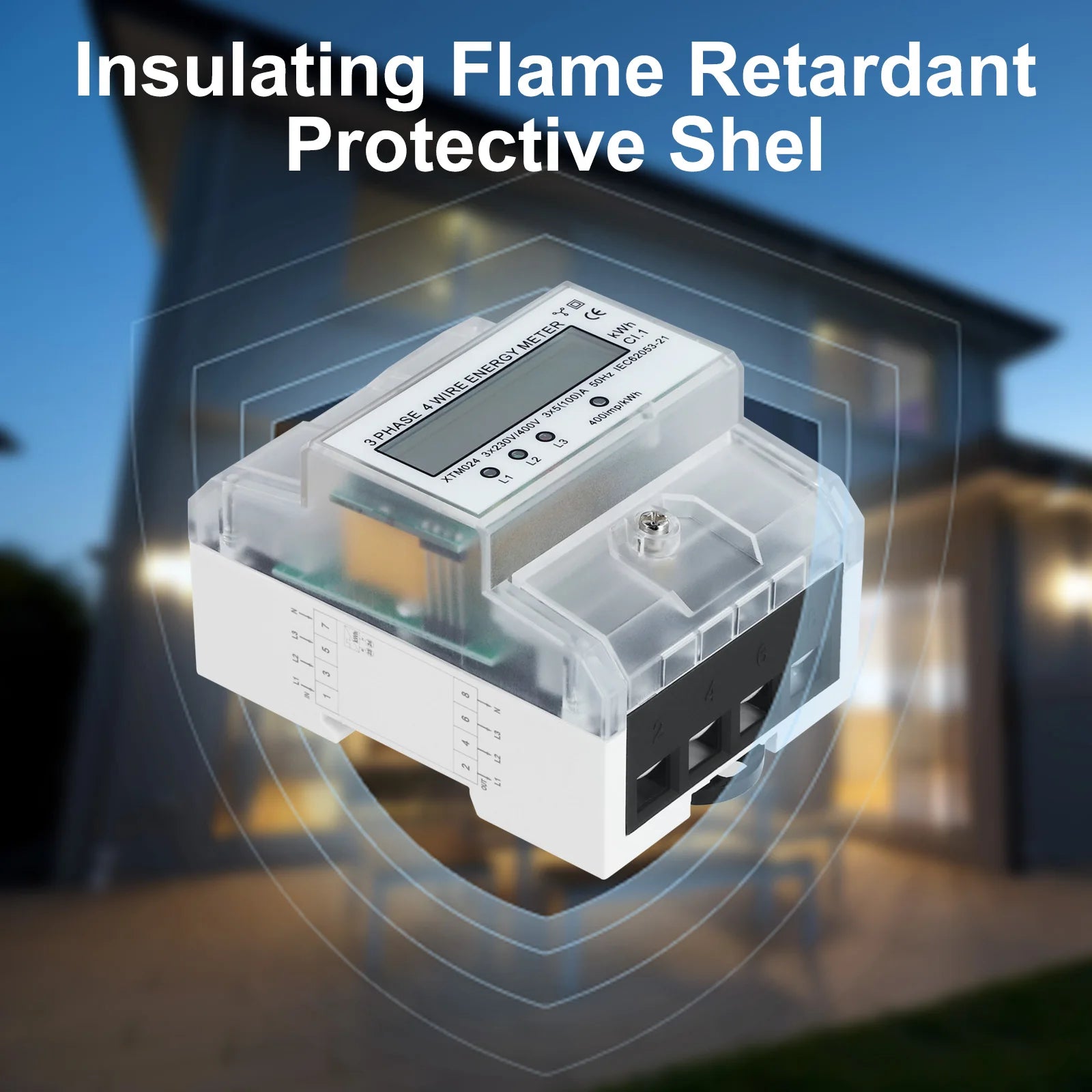 Contatore Di Energia Da 4 Moduli DIN "Energy-400 PAR" - S.p.A - Foto 10