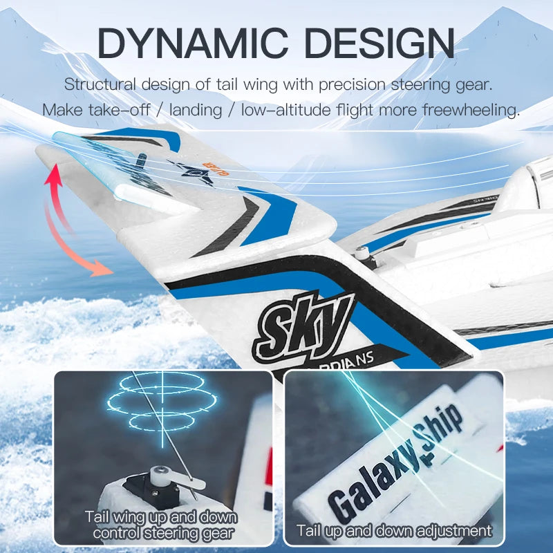 Amphibious Waterproof RC Glider &ndash; Gyro Stabilized Flight