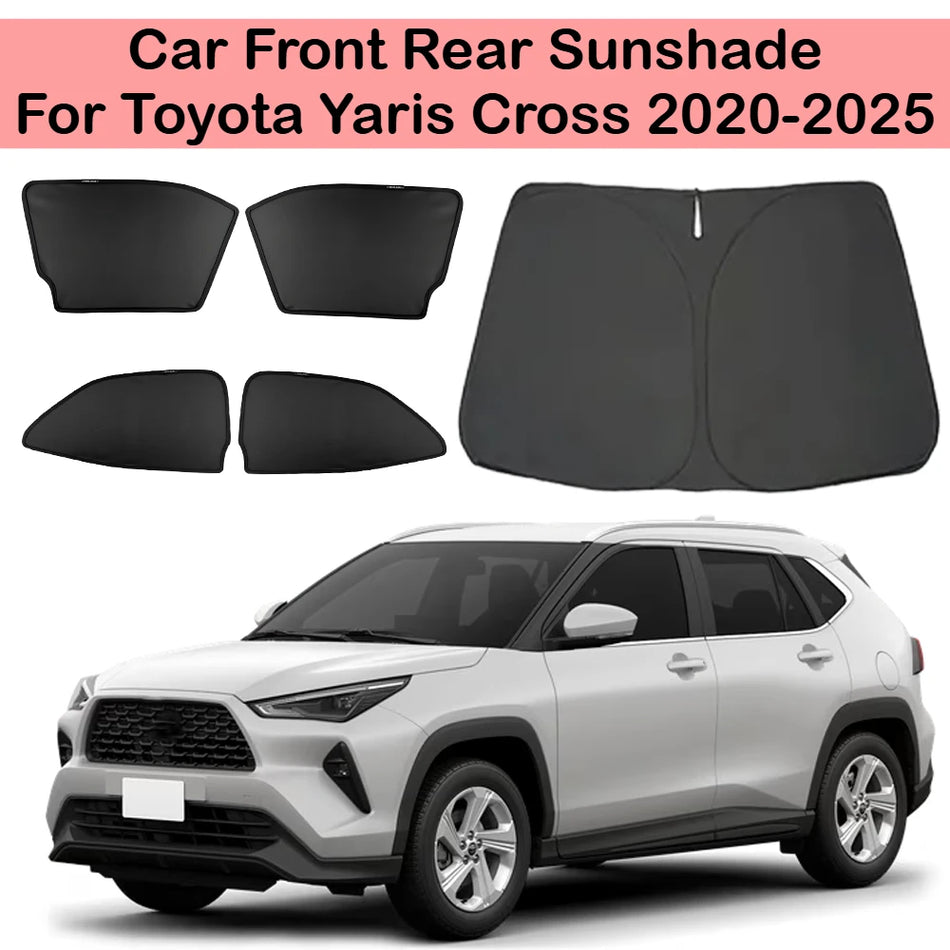Parasole per finestrini anteriori e posteriori per Toyota Yaris Cross 2020-2025