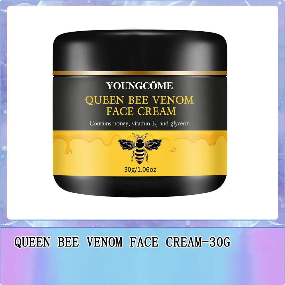 Queen Bee Venom Anti-Aging Face Cream &ndash; Collagen Boost and Deep Hydration 30G-1PCS