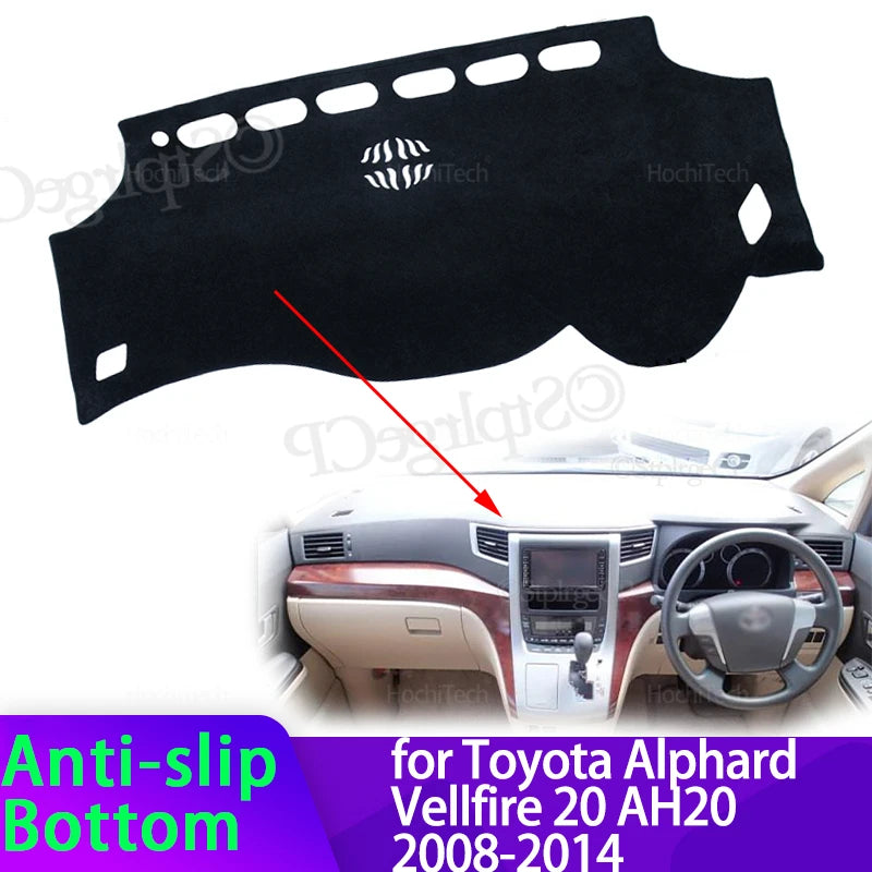 Armatuurlaua matt Toyota Alphard Vellfire AH20 2008-2014 täpselt lõigatud