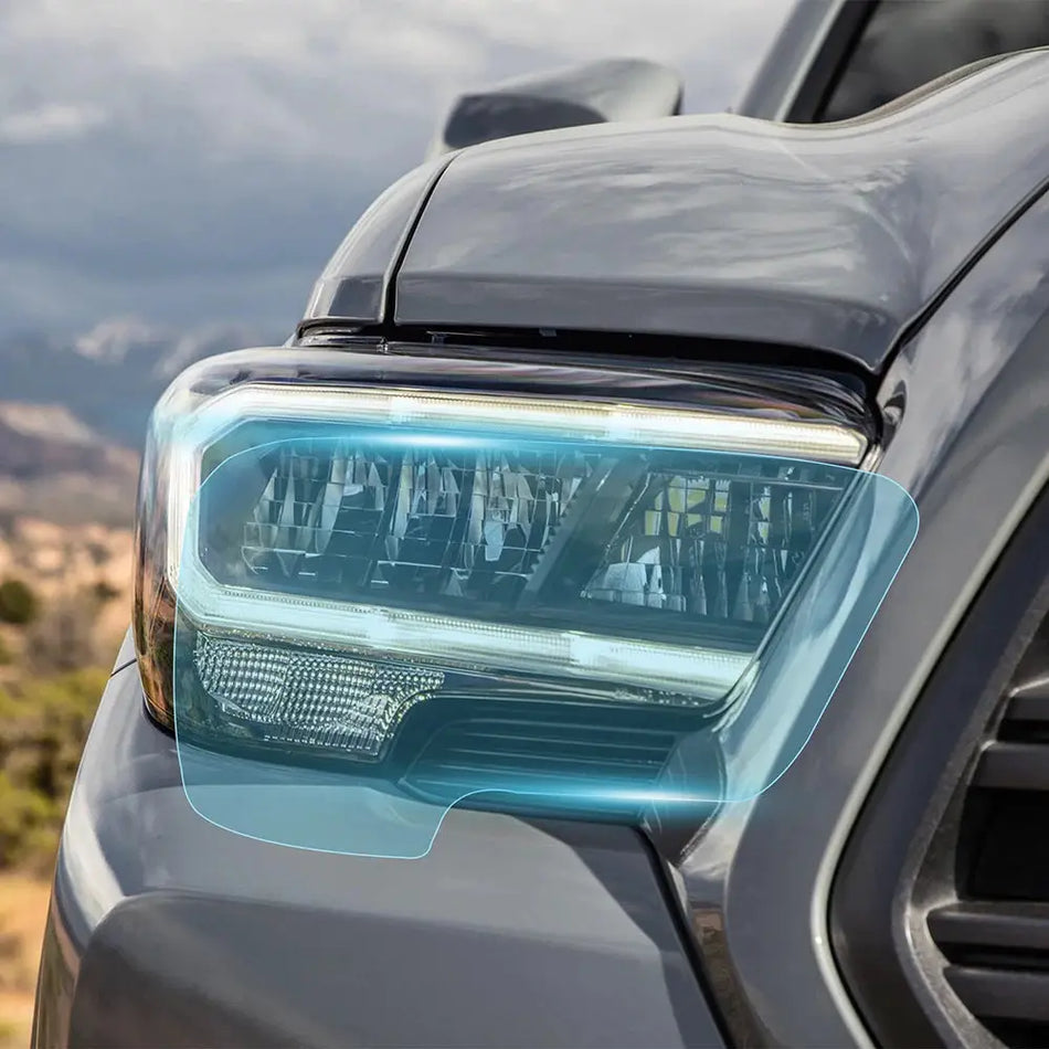 Anti-Scratch PPF for Headlights and Mirrors for Toyota Tacoma 2016-2023 by InterCyprus Trading Ltd