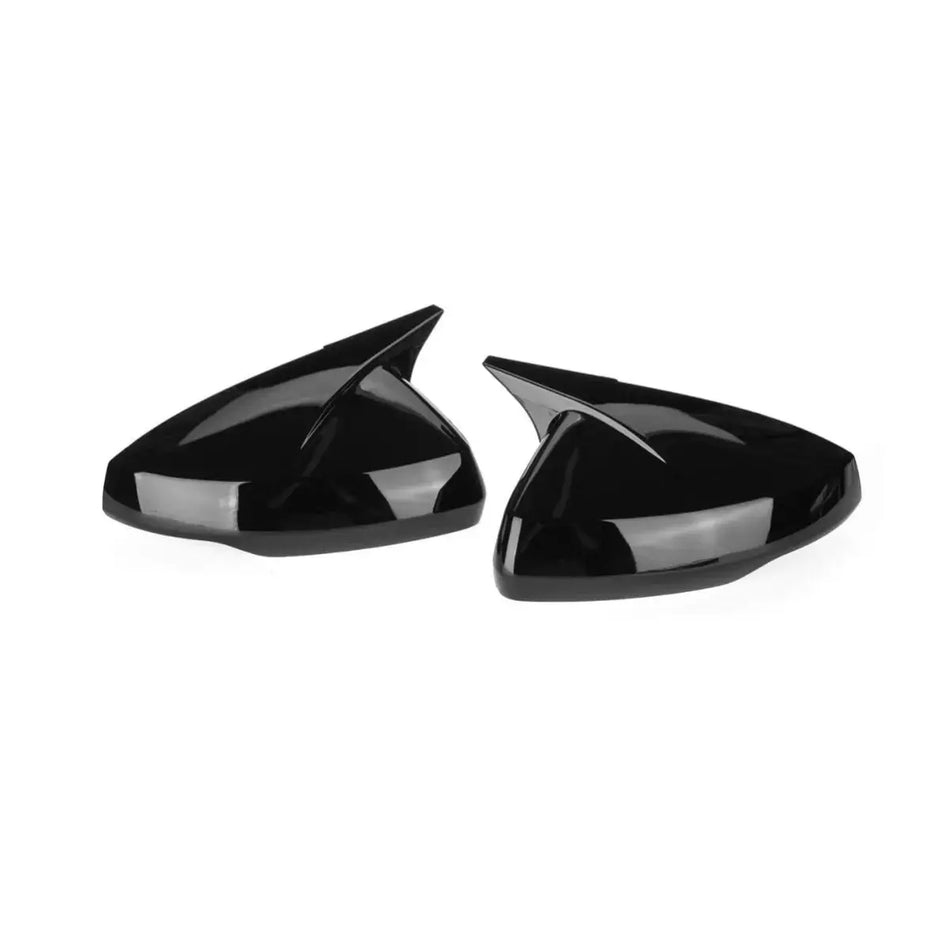 Glossy Black Side Mirror Covers for VW Polo MK6 TSI TDI GTI by InterCyprus Trading Ltd