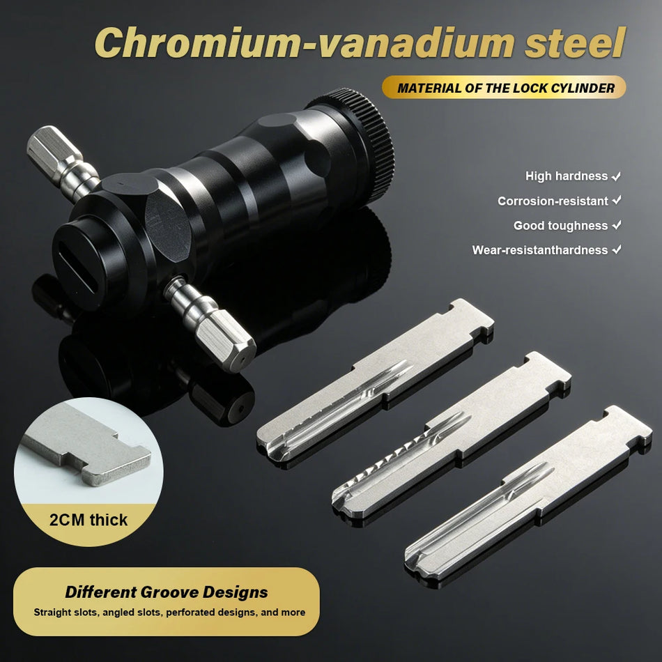 Kit de Formação de Chaveiro com Tiras de Papel Alumínio e Ferramentas Estilo Speed Storm