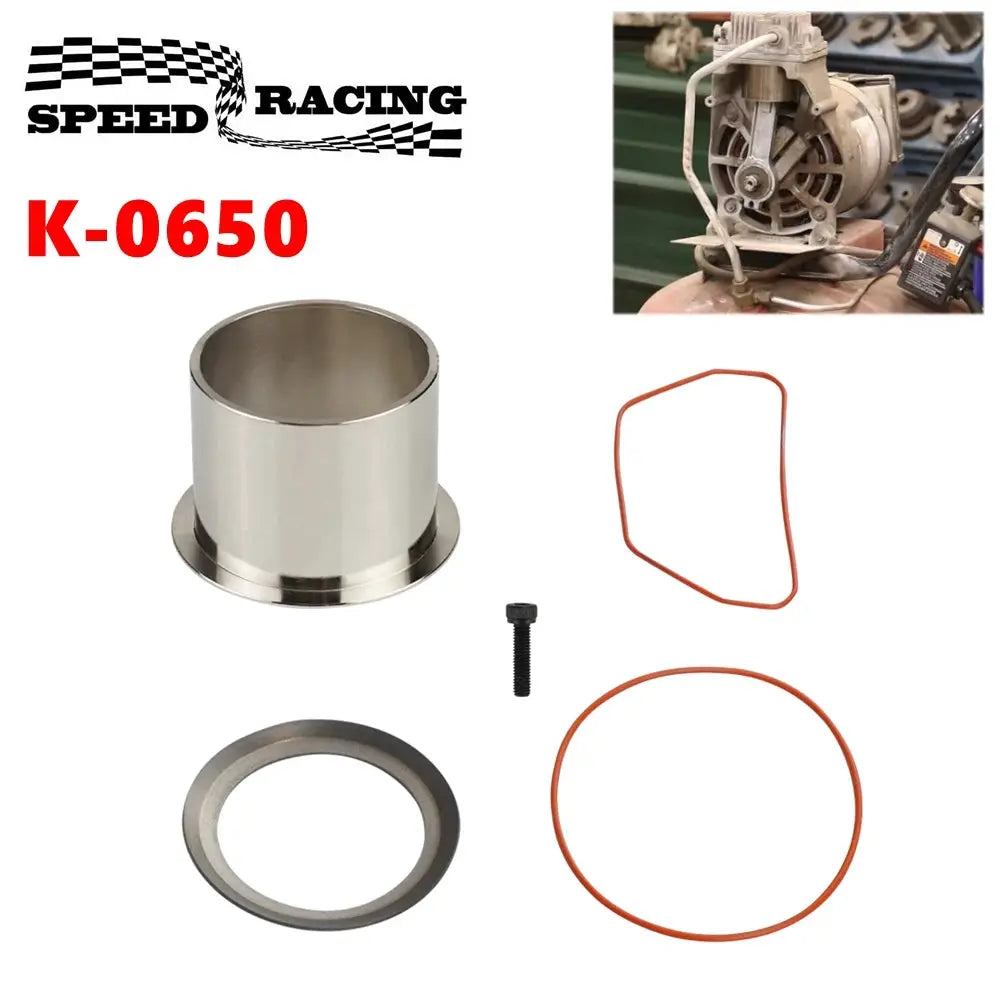 K-0650 Air Compressor Cylinder Sleeve and Compression Ring Kit, Air Compressor Service Kits For Craftsman DeVilbiss Porter Cable by InterCyprus Trading Ltd