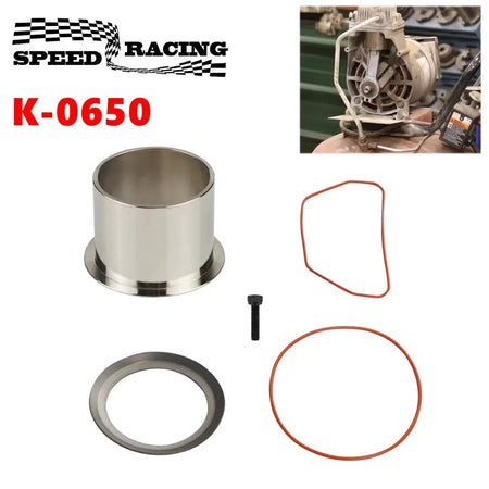 K-0650 Air Compressor Cylinder Sleeve and Compression Ring Kit, Air Compressor Service Kits For Craftsman DeVilbiss Porter Cable by InterCyprus Trading Ltd