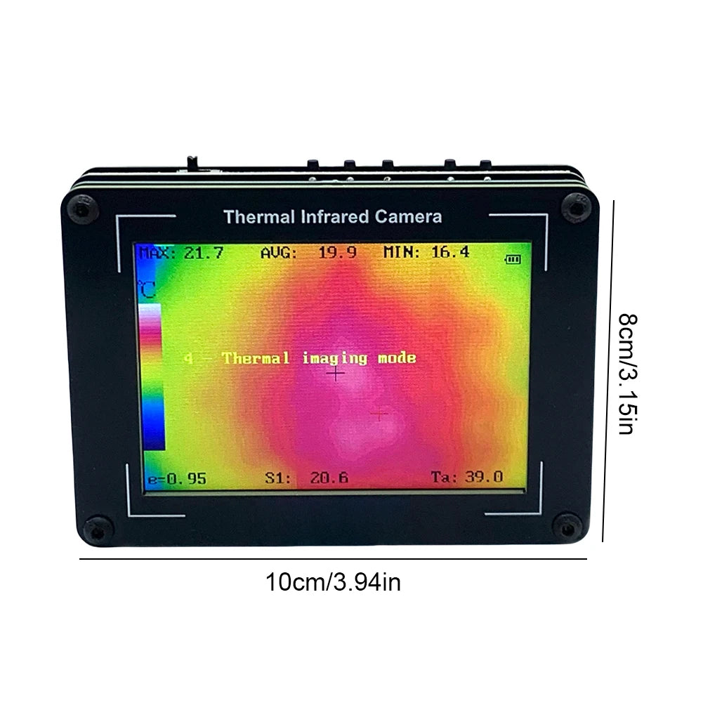 Advanced 3.5-Inch Thermal Imaging Camera: -40 to 450&deg;C Range, 32x24 Pixels for Electrical &amp; Mechanical Inspection