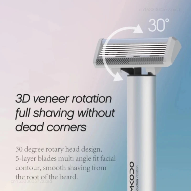 Youpin MKODO Sensing Shaver Двухрежимная Лицо 3D Высокочастотный 