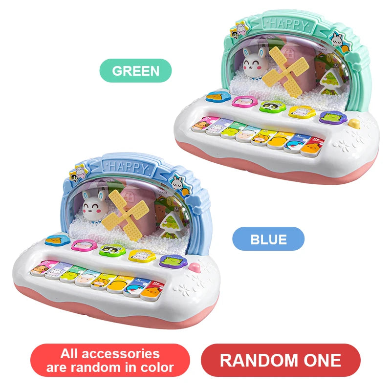 Children's Musical Piano Toy &ndash; Educational and Fun Animal Sounds Random colour