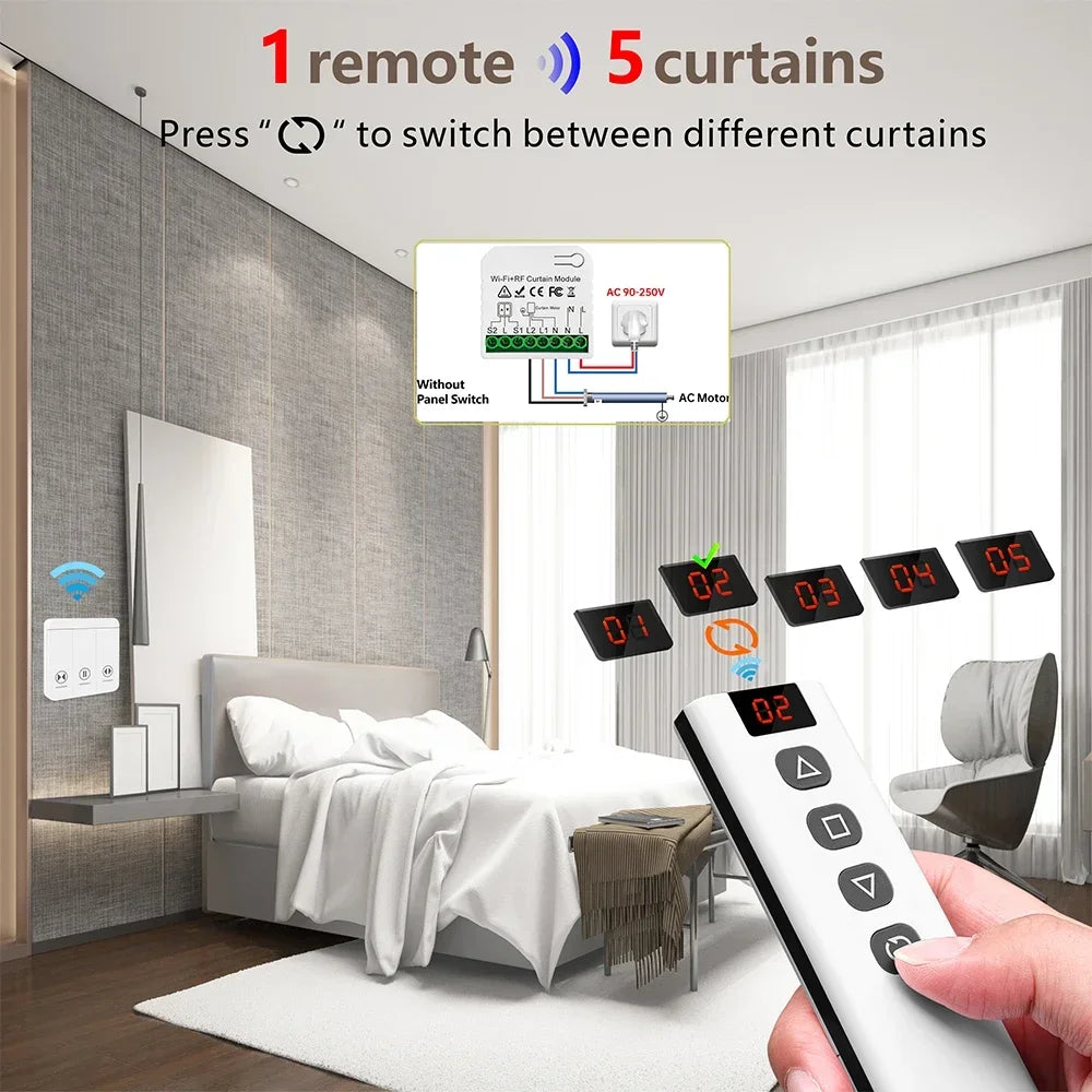 Tuya Smart WiFi Module &ndash; Voice Control RF433 Remote