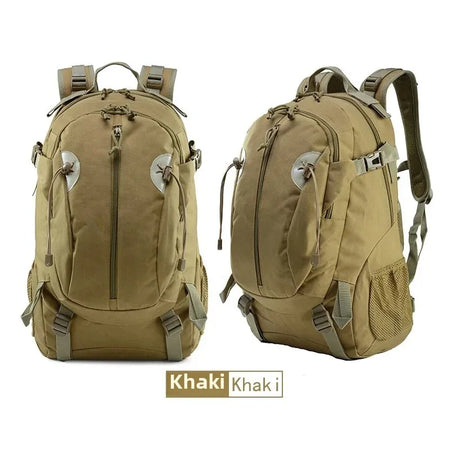 Outdoor Tactical Backpack &ndash; Waterproof 30L Camouflage Khaki