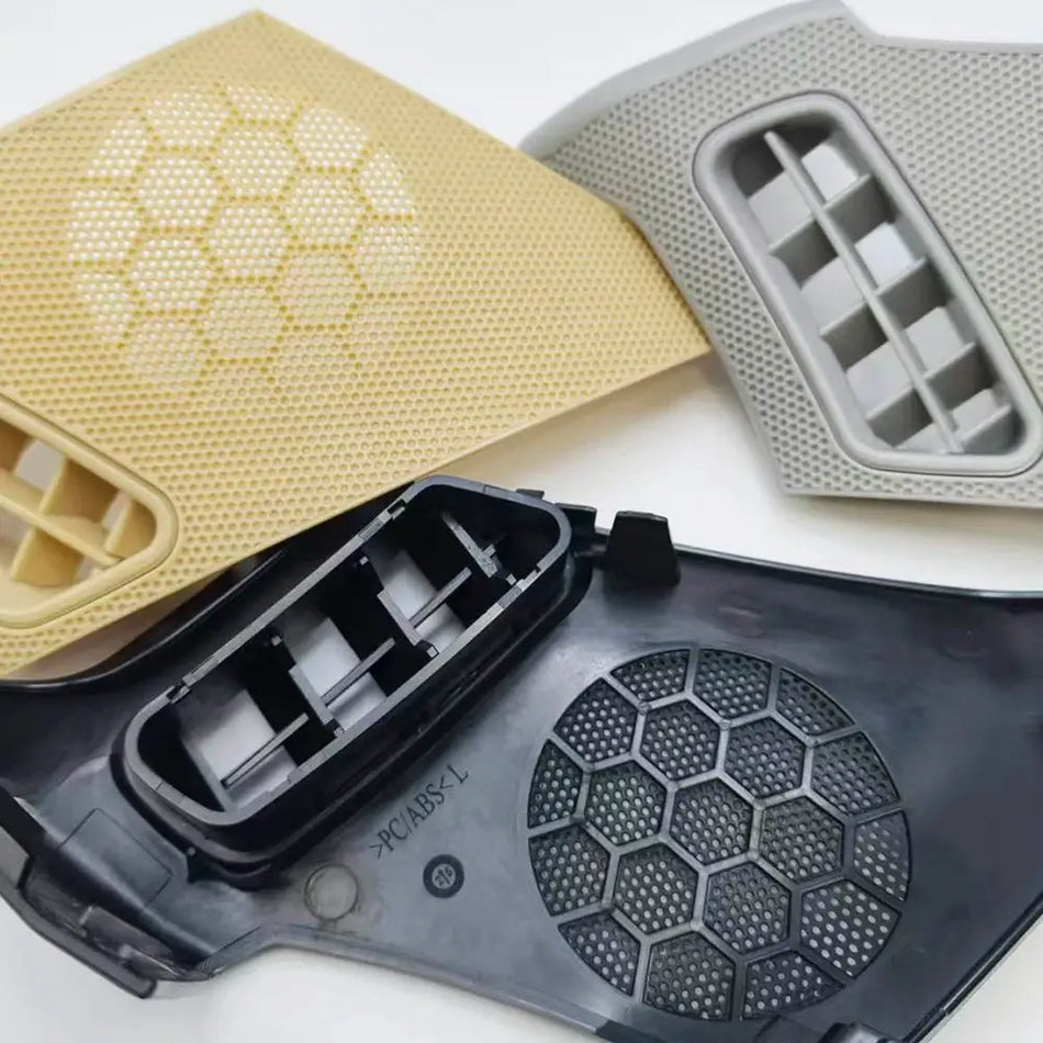 Dashboard Speaker Grille Covers Left Right Pair for Mercedes Benz W210 by InterCyprus Trading Ltd