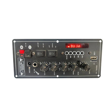 30-120W Bluetooth Amplifier Board &ndash; USB DAC and FM Radio Black / 220 V