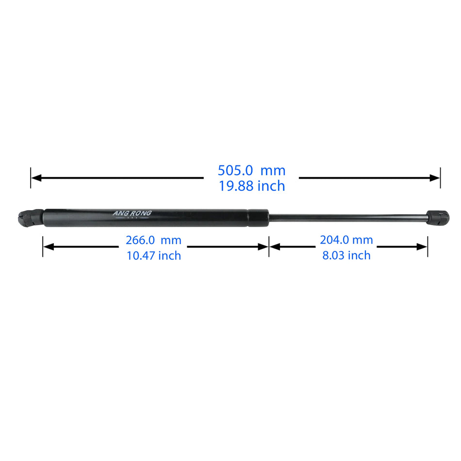 Amortiguadores de Gas para Puerta Trasera VW Touran 2003-2010 505mm, Paquete de 2