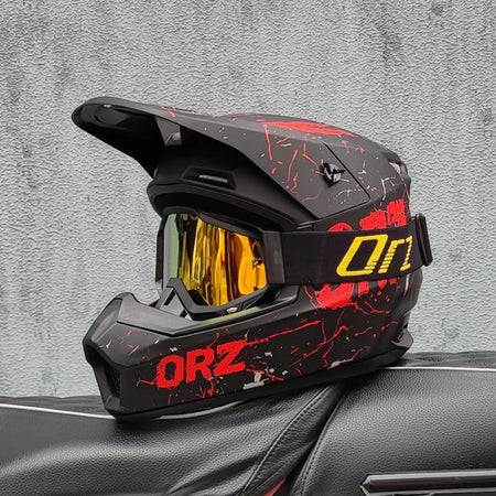 Off Road Racing Motorcycle Helmet &ndash; Full Face Protection