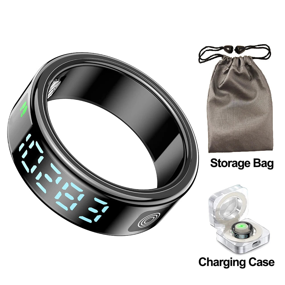 2025 SR08 Smart Ring with LED Display add bag / 10